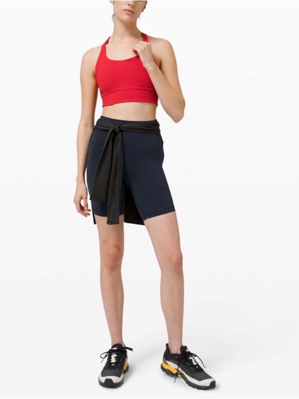 2020 Lululemon Wunder Train High-Rise Short 6” True Navy Everlux Size 10 - Picture 5 of 8